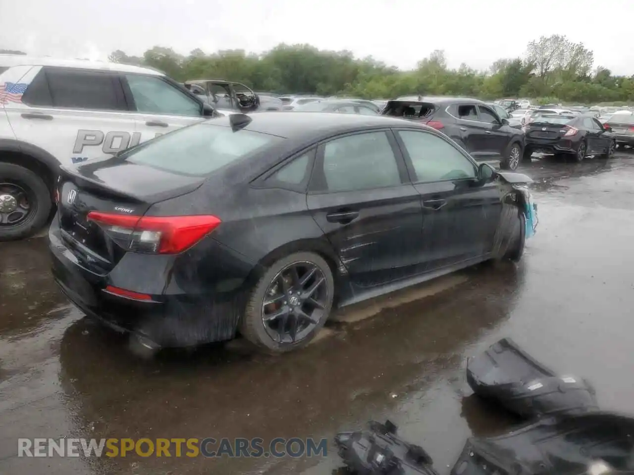 3 Photograph of a damaged car 2HGFE2F56PH513965 HONDA CIVIC 2023