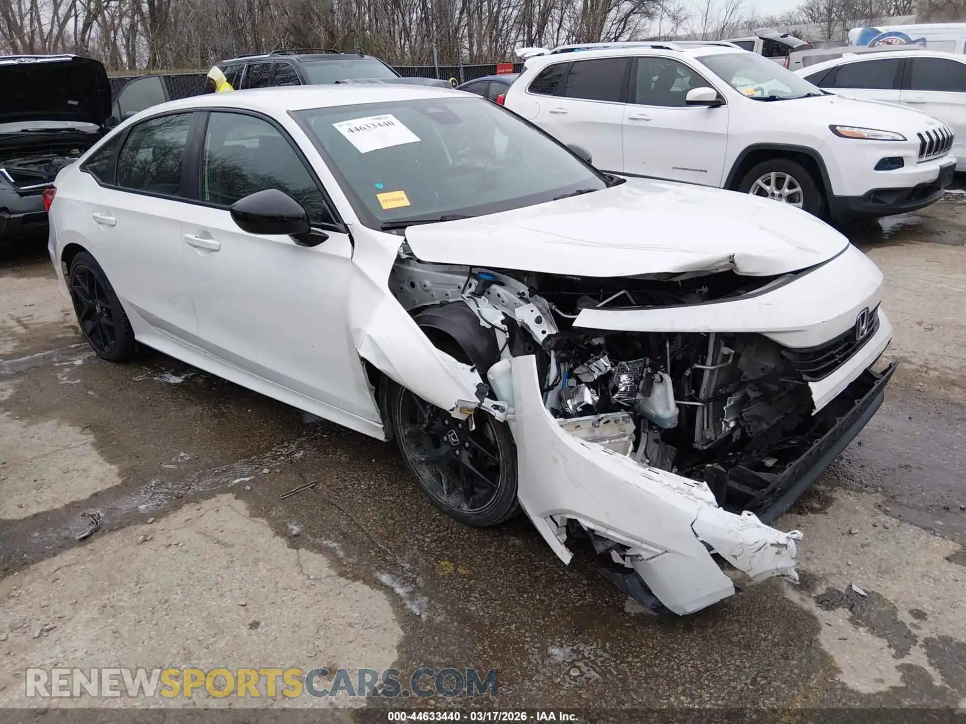 1 Photograph of a damaged car 2HGFE2F56PH517367 HONDA CIVIC 2023