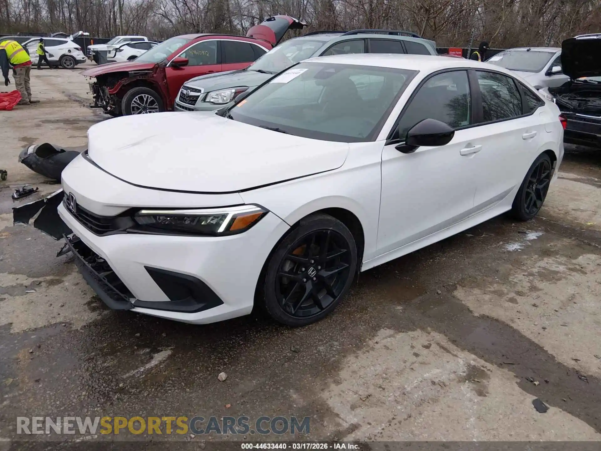 2 Photograph of a damaged car 2HGFE2F56PH517367 HONDA CIVIC 2023