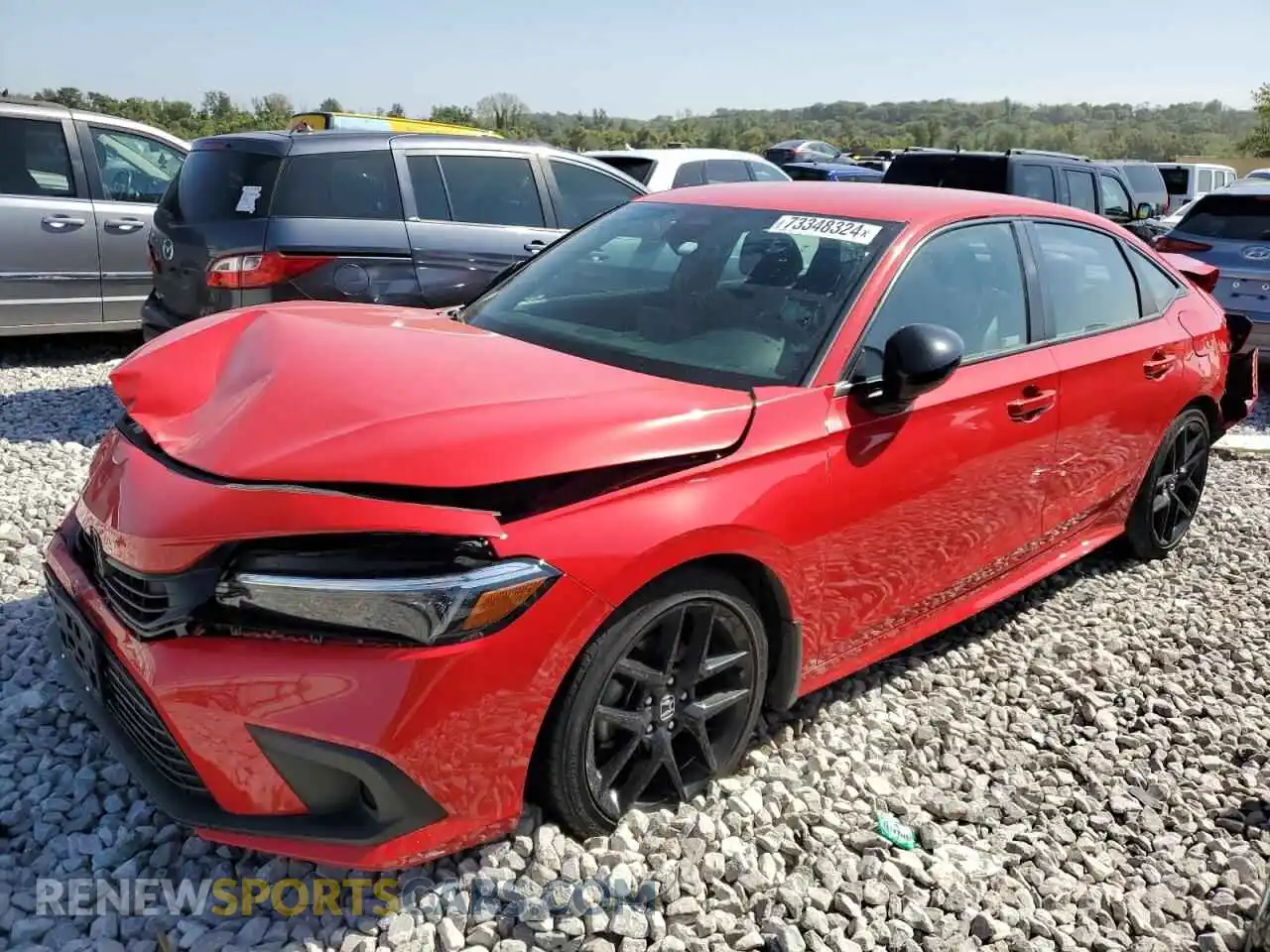 1 fotografías del automóvil dañado 2HGFE2F56PH520494 HONDA CIVIC 2023