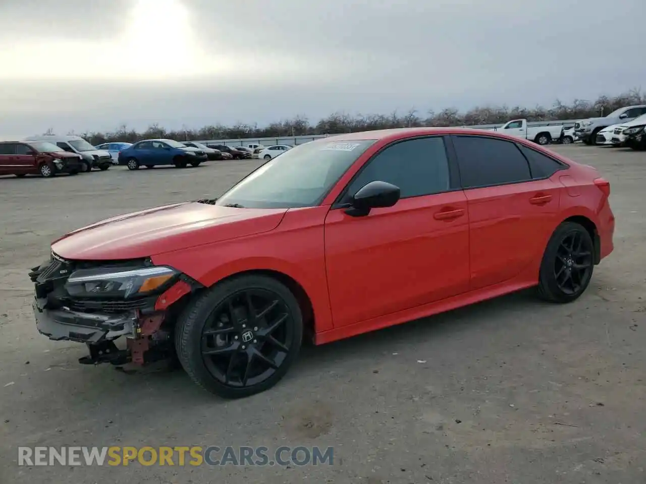 1 Photograph of a damaged car 2HGFE2F56PH521113 HONDA CIVIC 2023