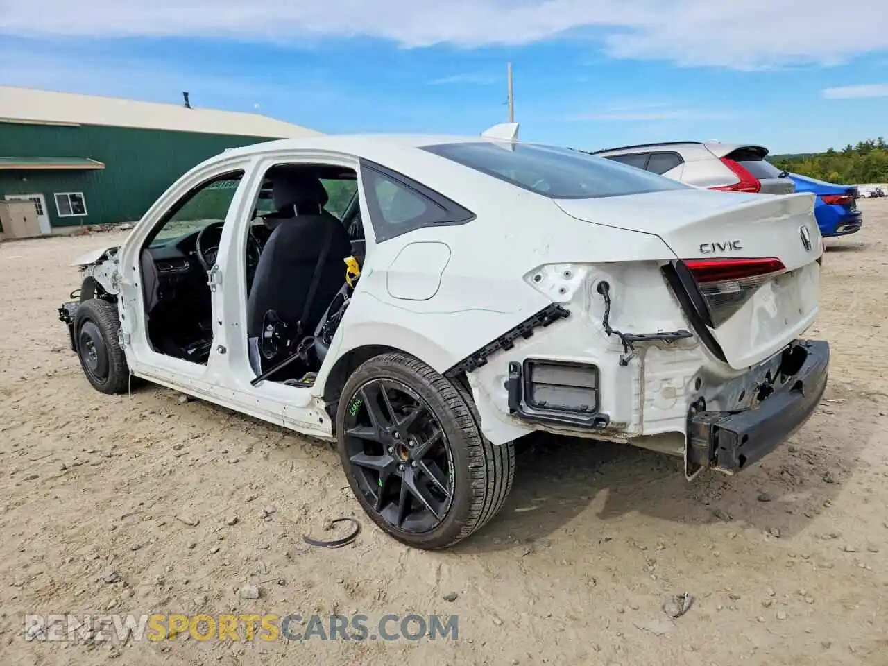 2 Photograph of a damaged car 2HGFE2F56PH528840 HONDA CIVIC 2023