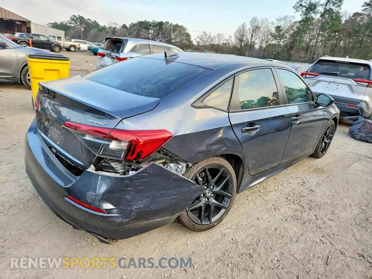 3 Photograph of a damaged car 2HGFE2F56PH544570 HONDA CIVIC 2023
