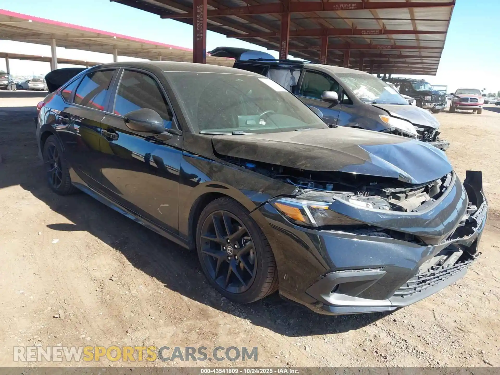 1 Photograph of a damaged car 2HGFE2F56PH553284 HONDA CIVIC 2023
