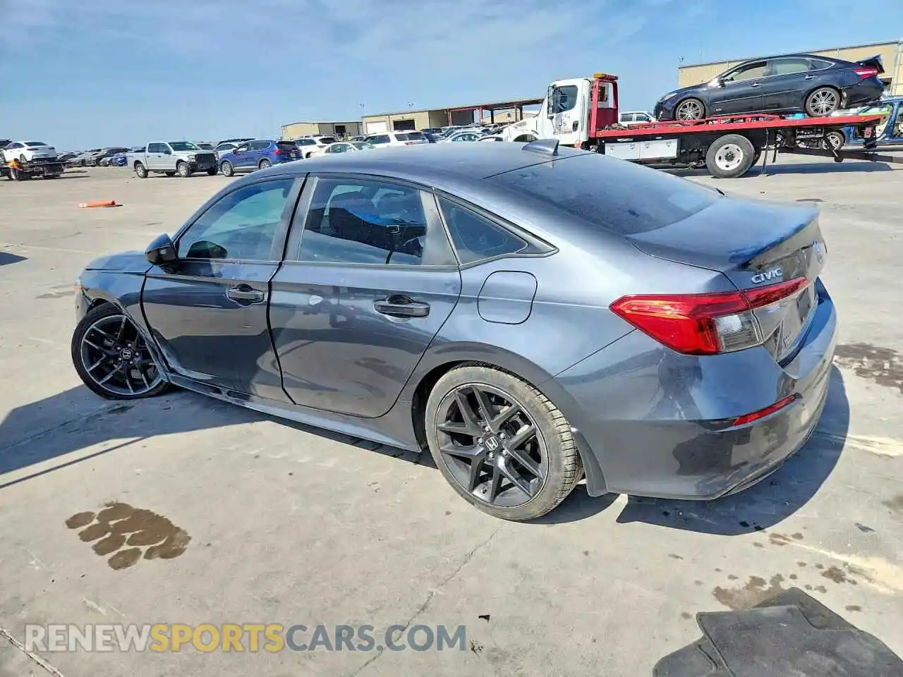2 fotografías del automóvil dañado 2HGFE2F56PH564964 HONDA CIVIC 2023