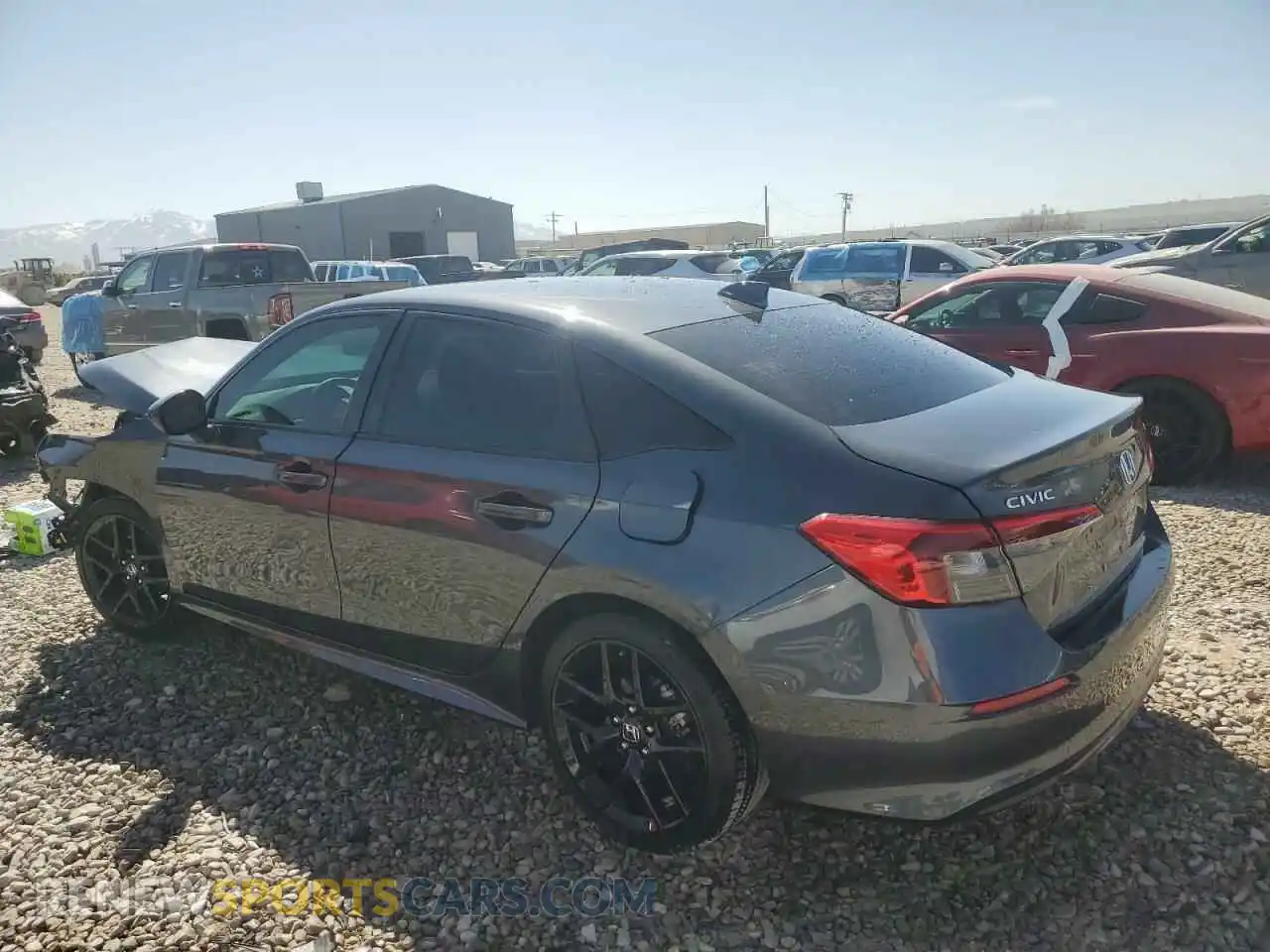 2 Photograph of a damaged car 2HGFE2F56PH566939 HONDA CIVIC 2023