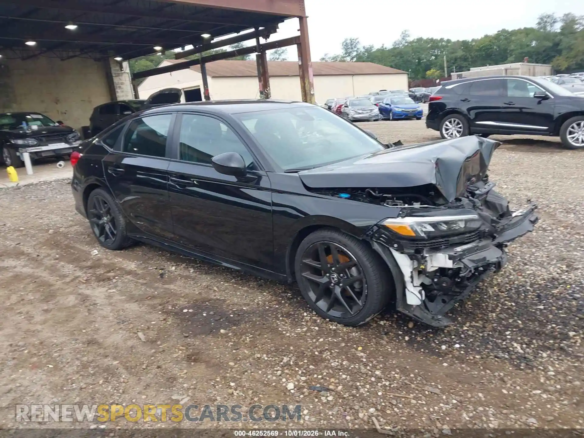 1 Photograph of a damaged car 2HGFE2F56PH570862 HONDA CIVIC 2023
