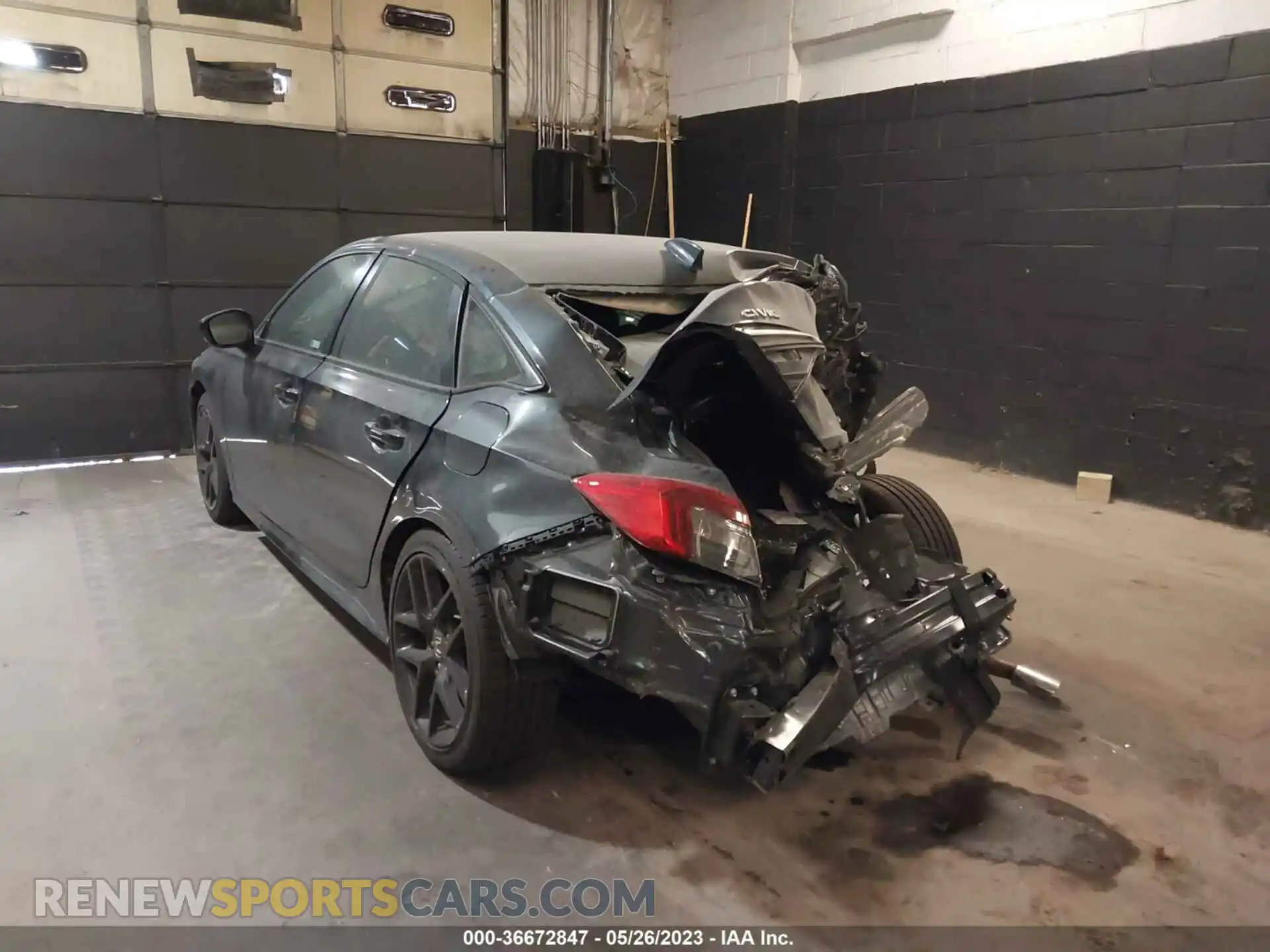 3 Photograph of a damaged car 2HGFE2F57PH500349 HONDA CIVIC 2023