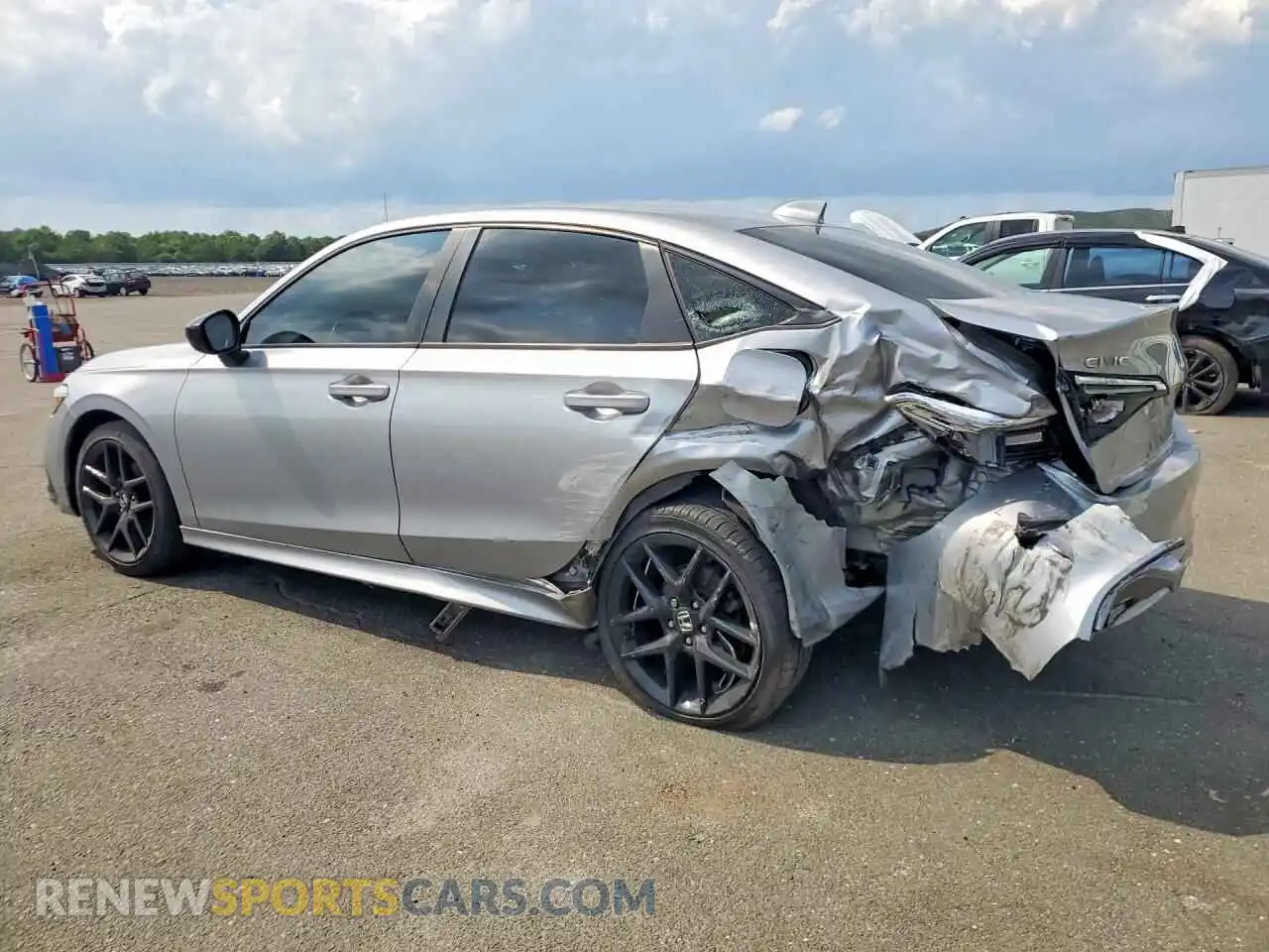 2 Photograph of a damaged car 2HGFE2F57PH509407 HONDA CIVIC 2023