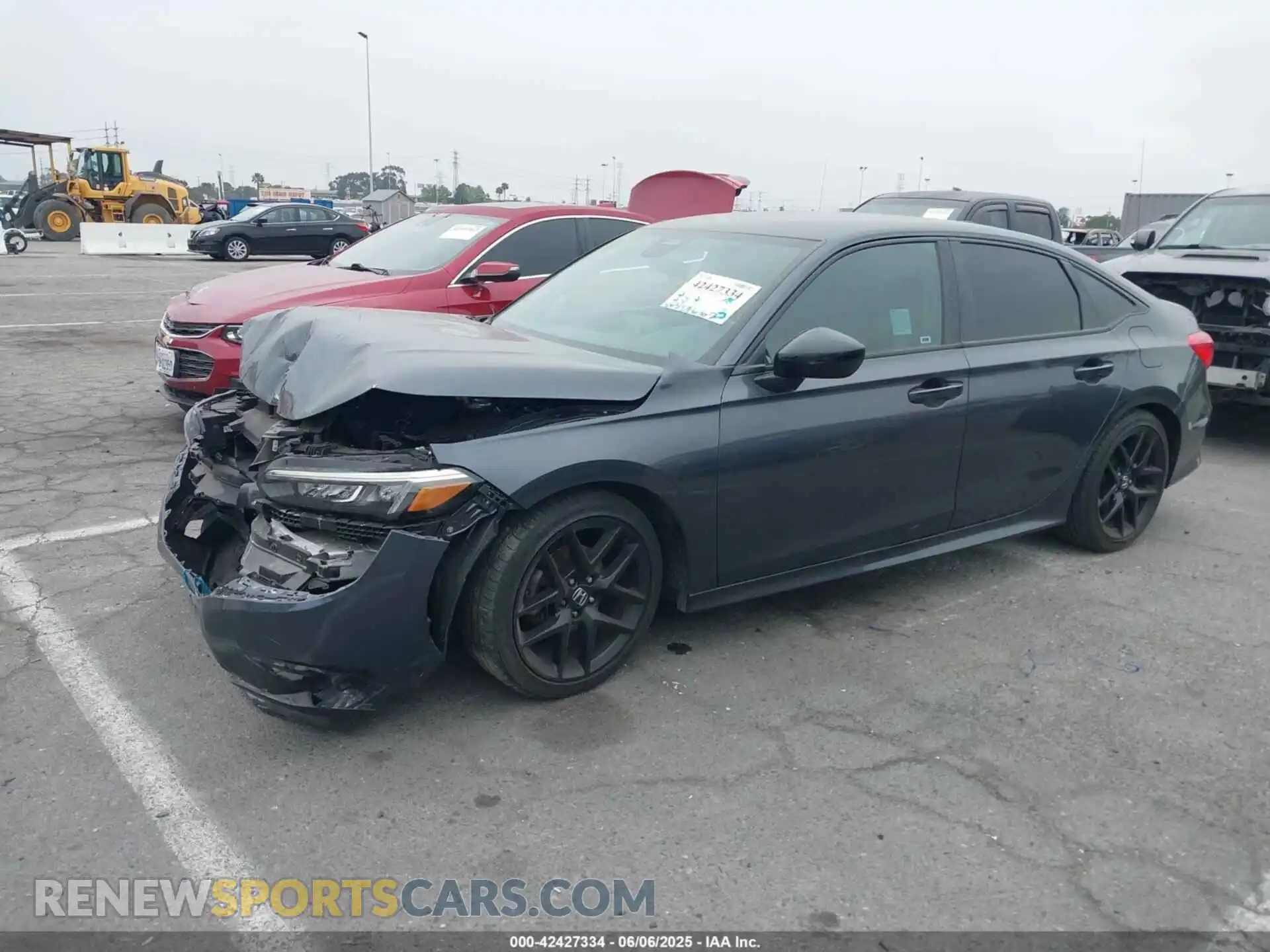 2 Photograph of a damaged car 2HGFE2F57PH511044 HONDA CIVIC 2023