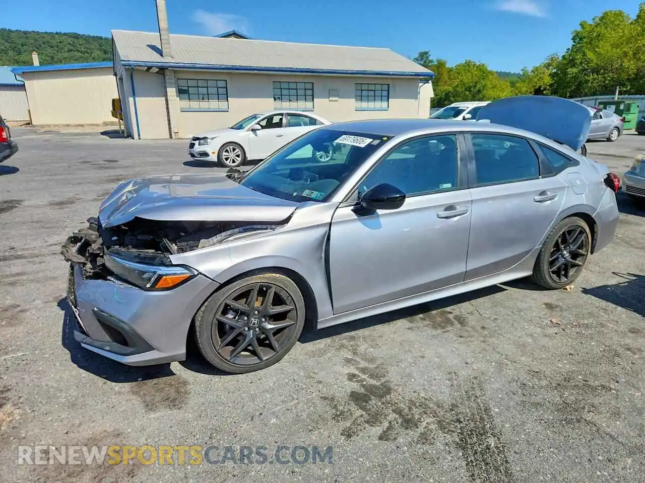 1 Photograph of a damaged car 2HGFE2F57PH512954 HONDA CIVIC 2023