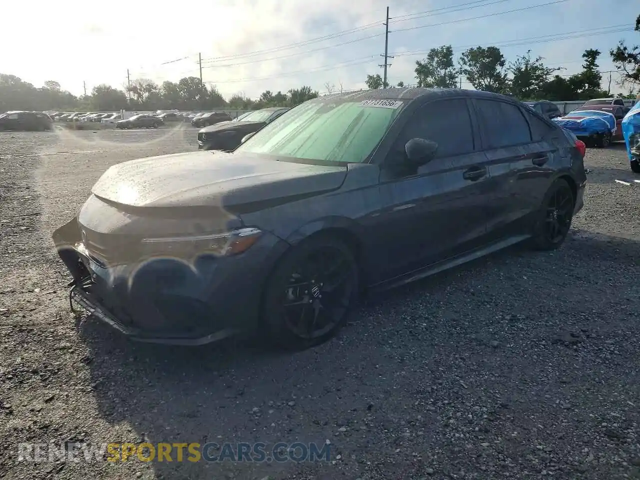 1 Photograph of a damaged car 2HGFE2F57PH521007 HONDA CIVIC 2023