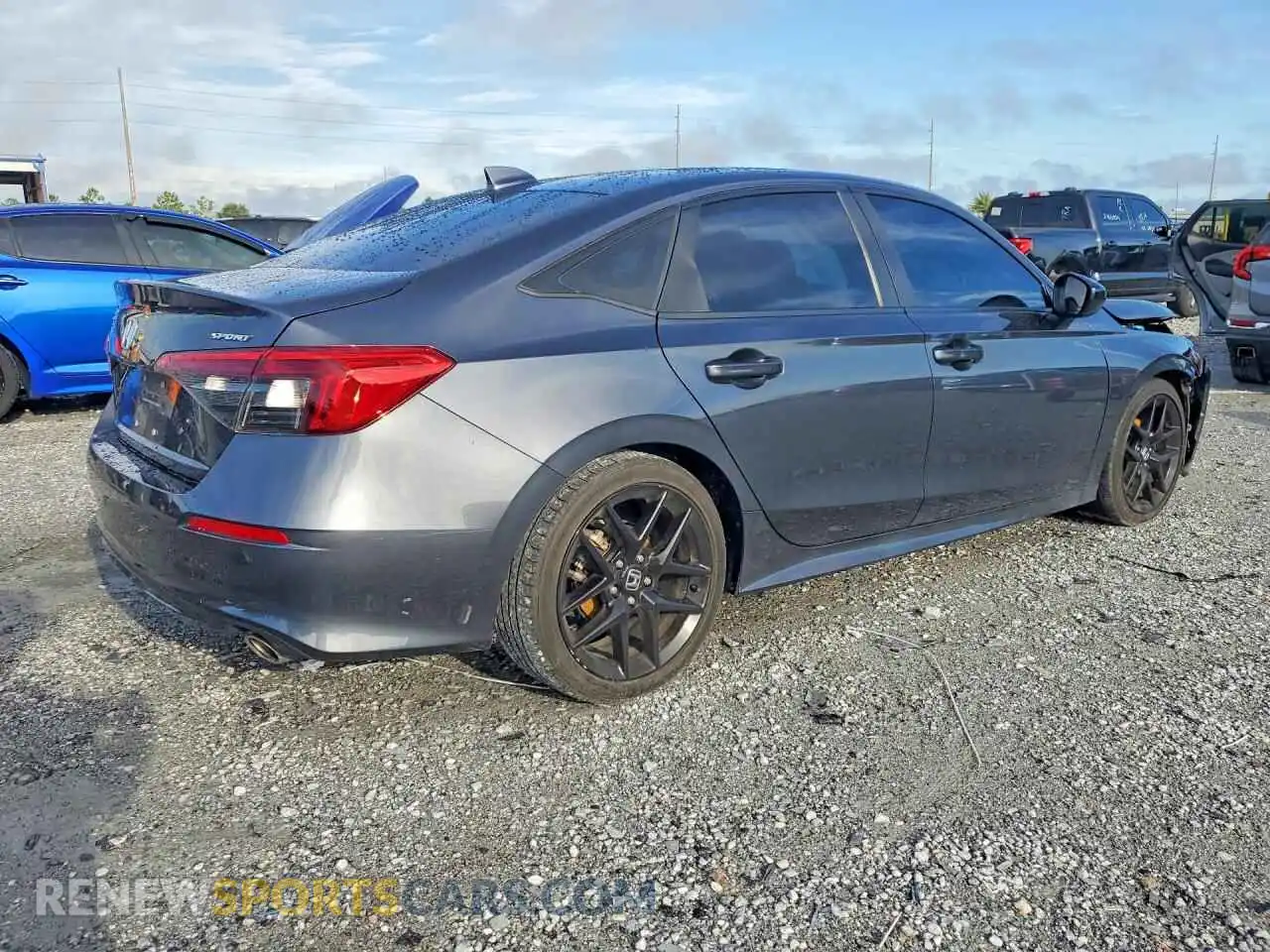 3 Photograph of a damaged car 2HGFE2F57PH521007 HONDA CIVIC 2023