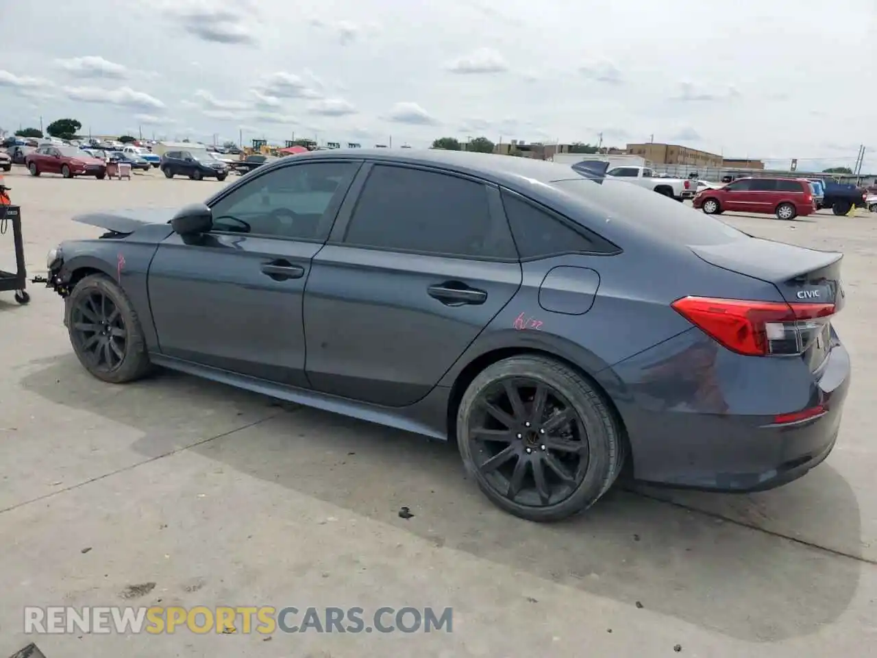 2 Photograph of a damaged car 2HGFE2F57PH522190 HONDA CIVIC 2023