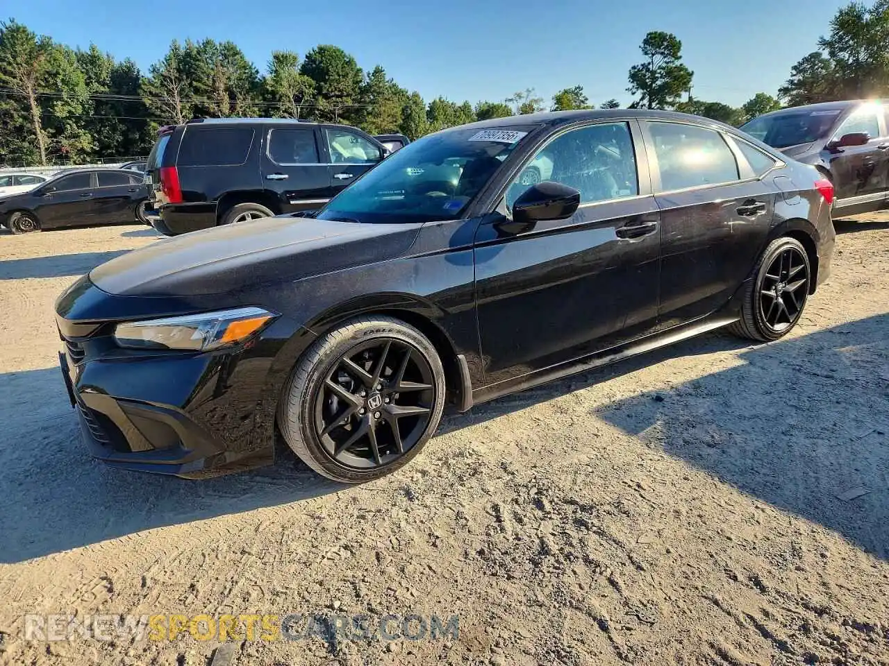 1 fotografías del automóvil dañado 2HGFE2F57PH523422 HONDA CIVIC 2023