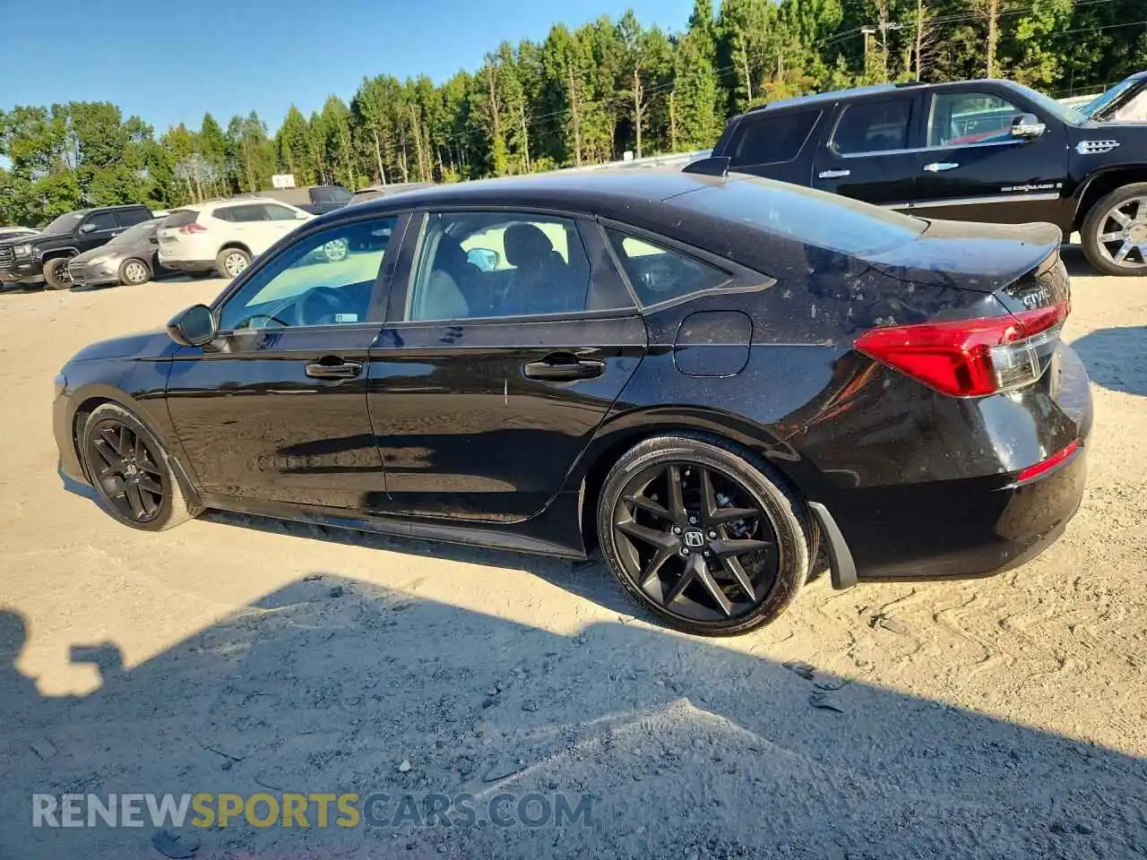 2 fotografías del automóvil dañado 2HGFE2F57PH523422 HONDA CIVIC 2023