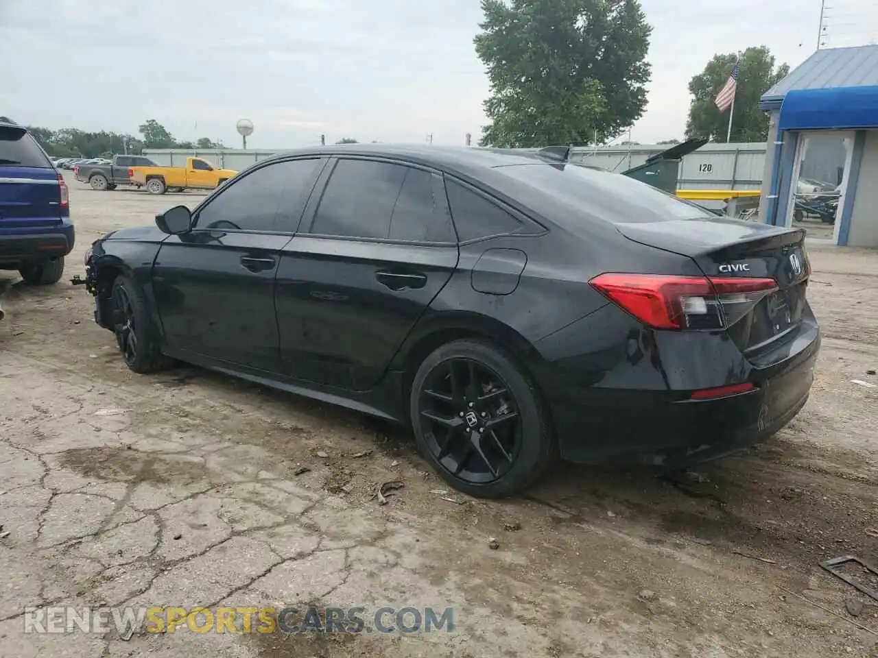 2 Photograph of a damaged car 2HGFE2F57PH525476 HONDA CIVIC 2023