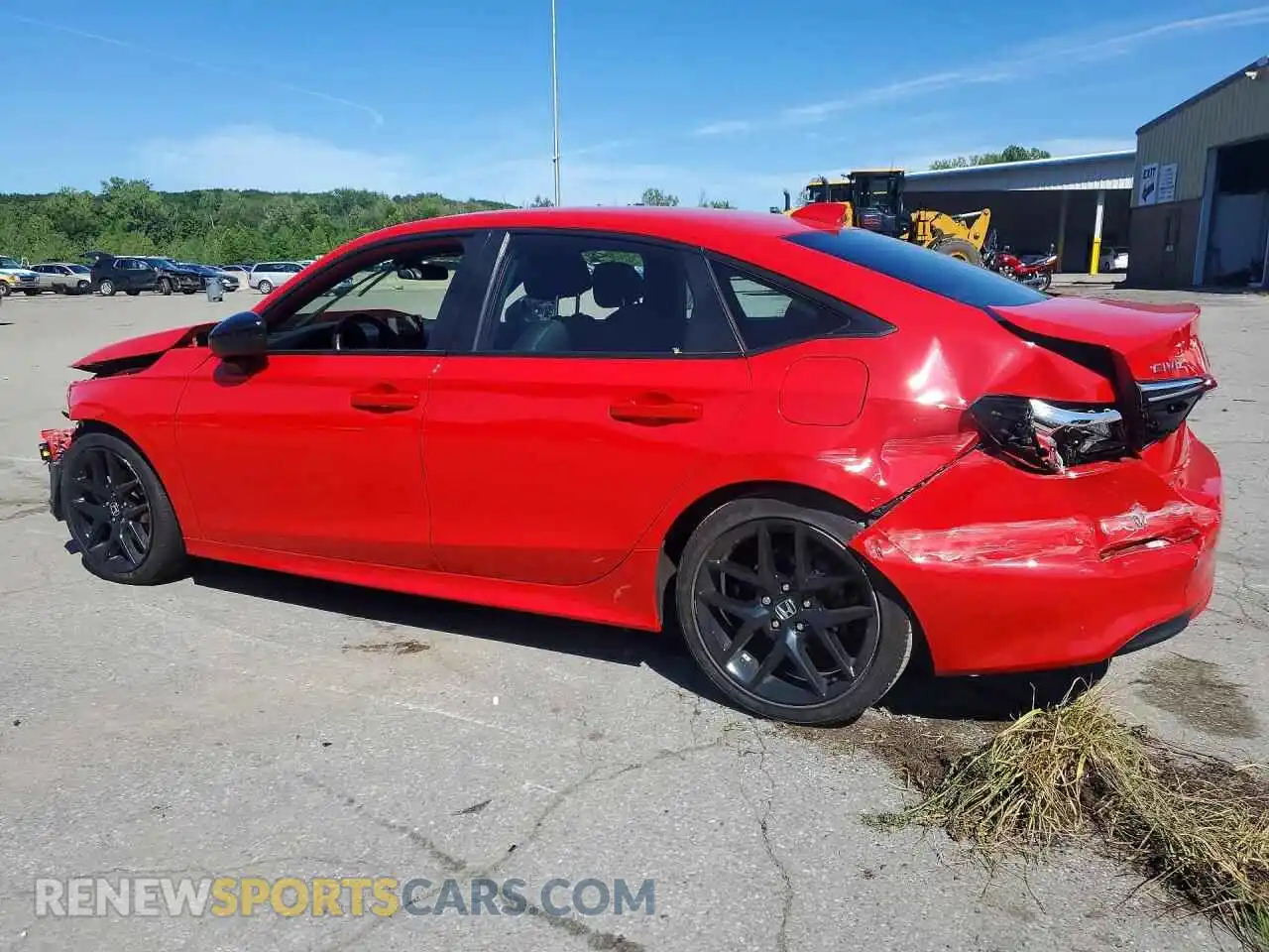 2 Photograph of a damaged car 2HGFE2F57PH531035 HONDA CIVIC 2023