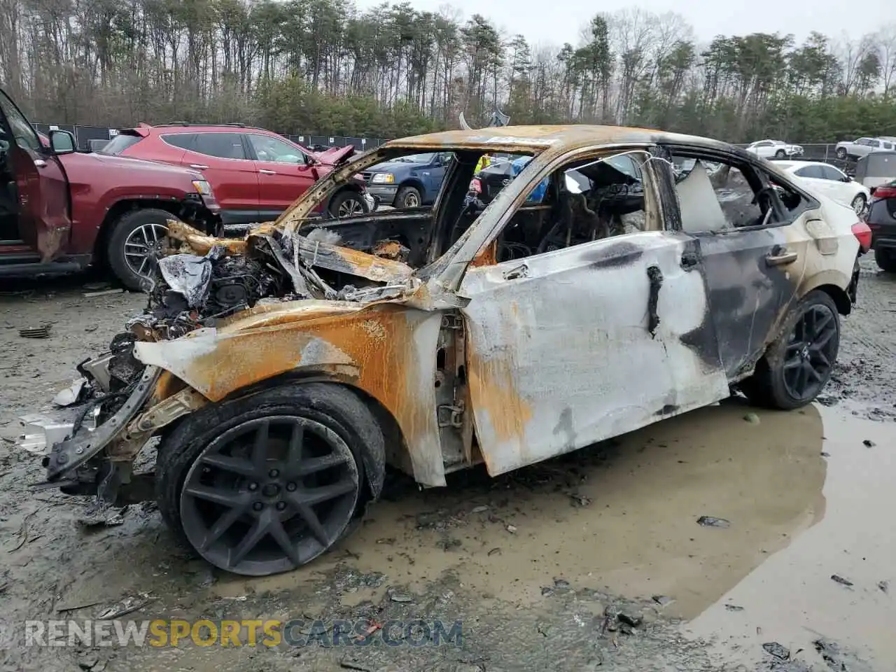 1 Photograph of a damaged car 2HGFE2F57PH532489 HONDA CIVIC 2023