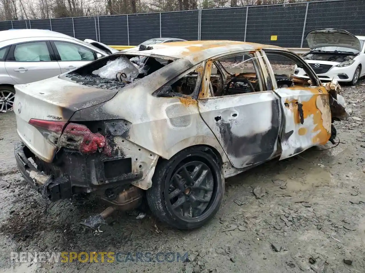 3 Photograph of a damaged car 2HGFE2F57PH532489 HONDA CIVIC 2023