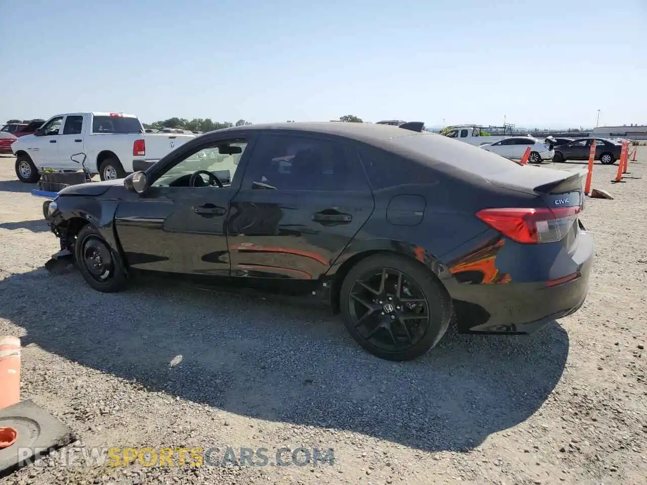 2 Photograph of a damaged car 2HGFE2F57PH533819 HONDA CIVIC 2023