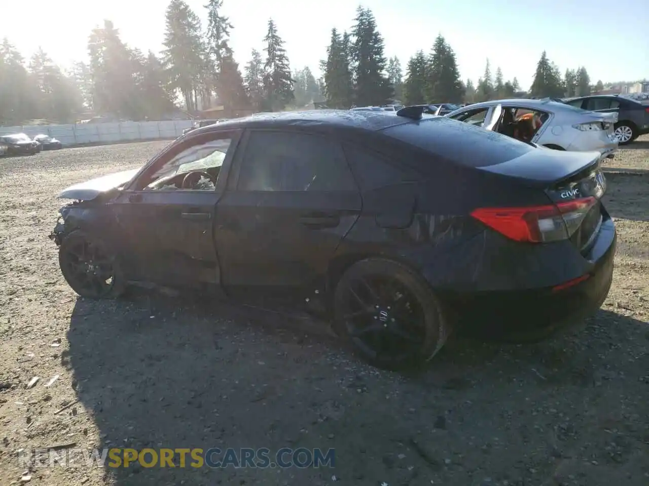 2 Photograph of a damaged car 2HGFE2F57PH556372 HONDA CIVIC 2023