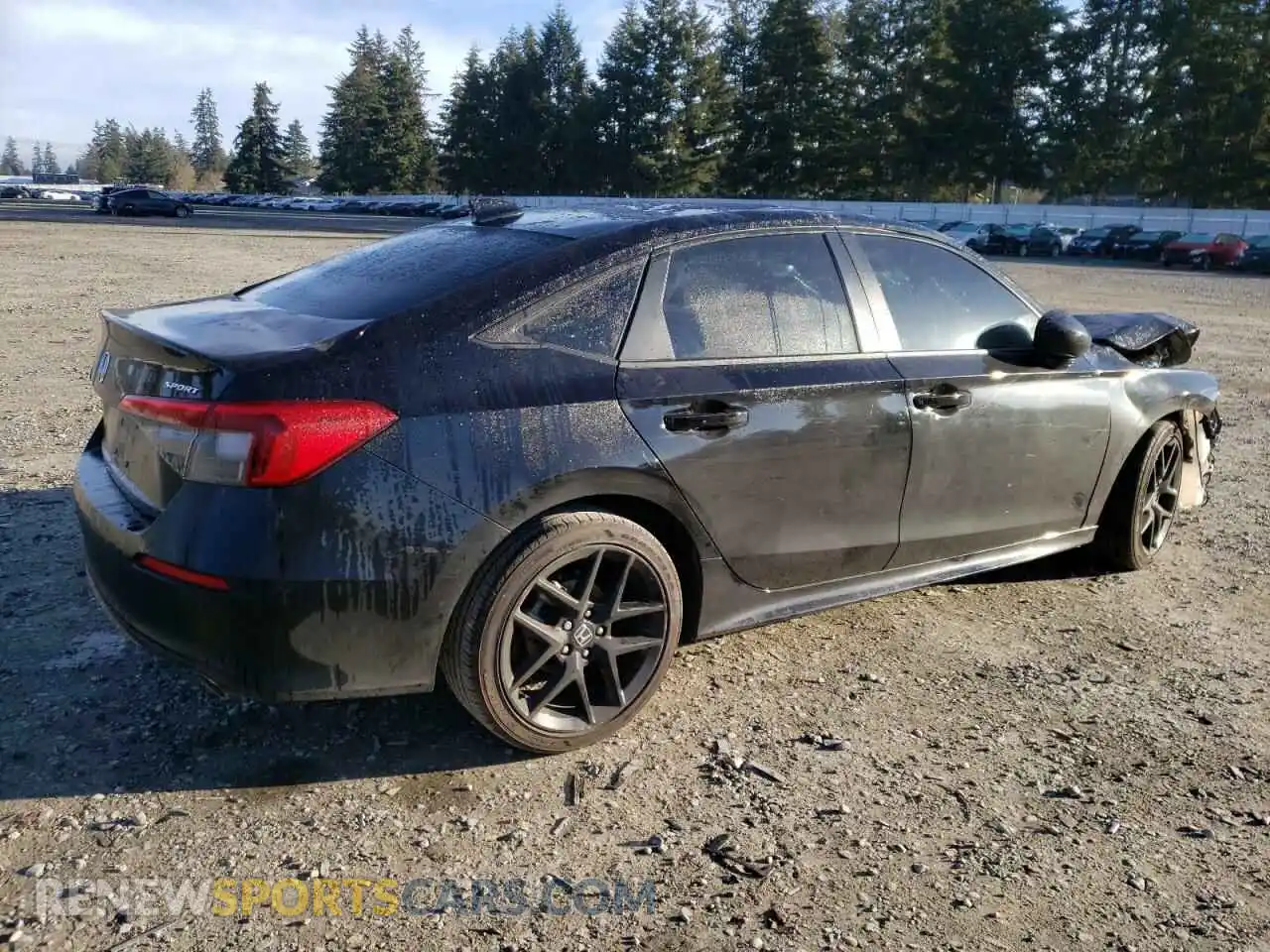 3 Photograph of a damaged car 2HGFE2F57PH556372 HONDA CIVIC 2023
