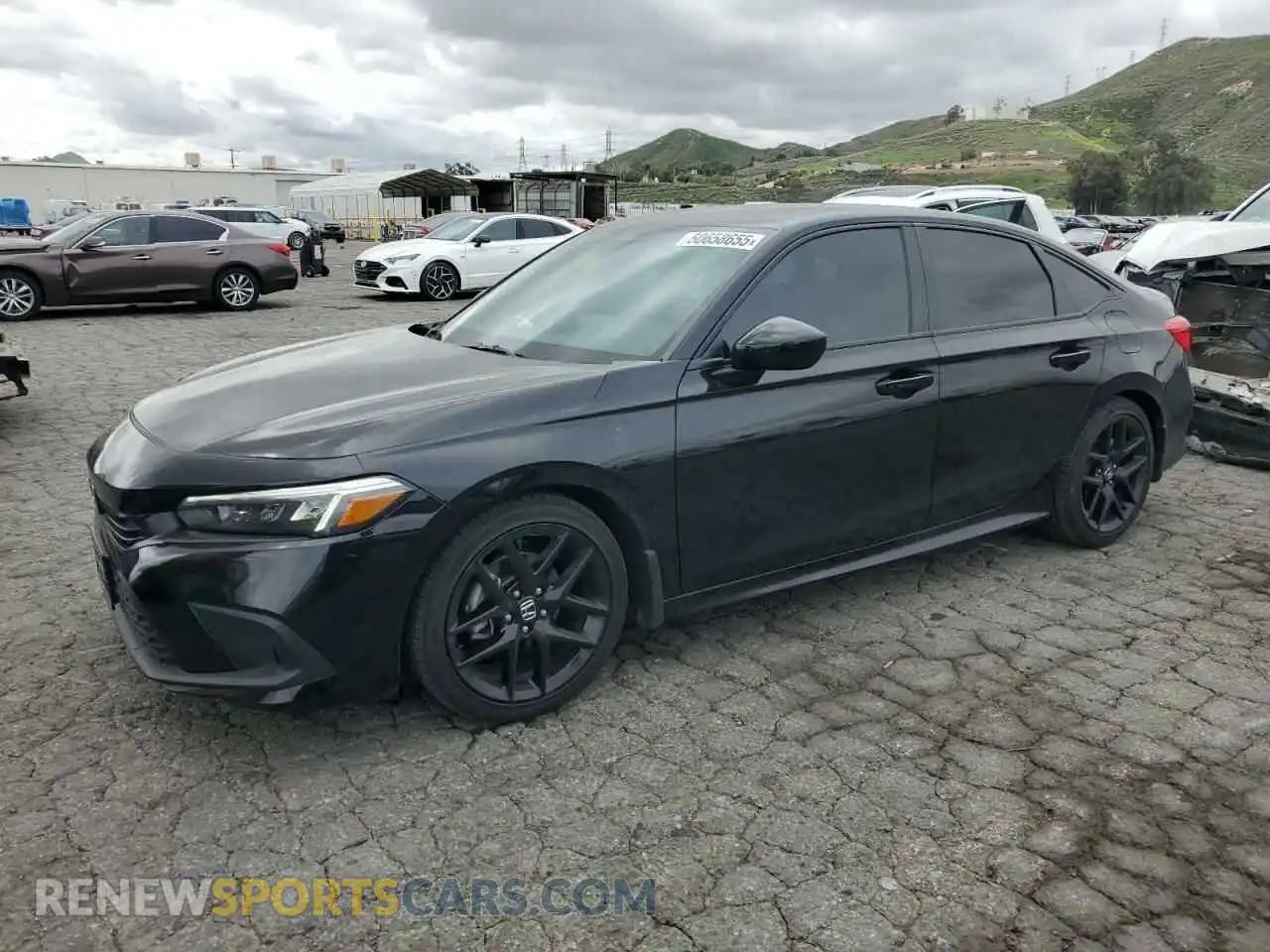 1 Photograph of a damaged car 2HGFE2F57PH557778 HONDA CIVIC 2023