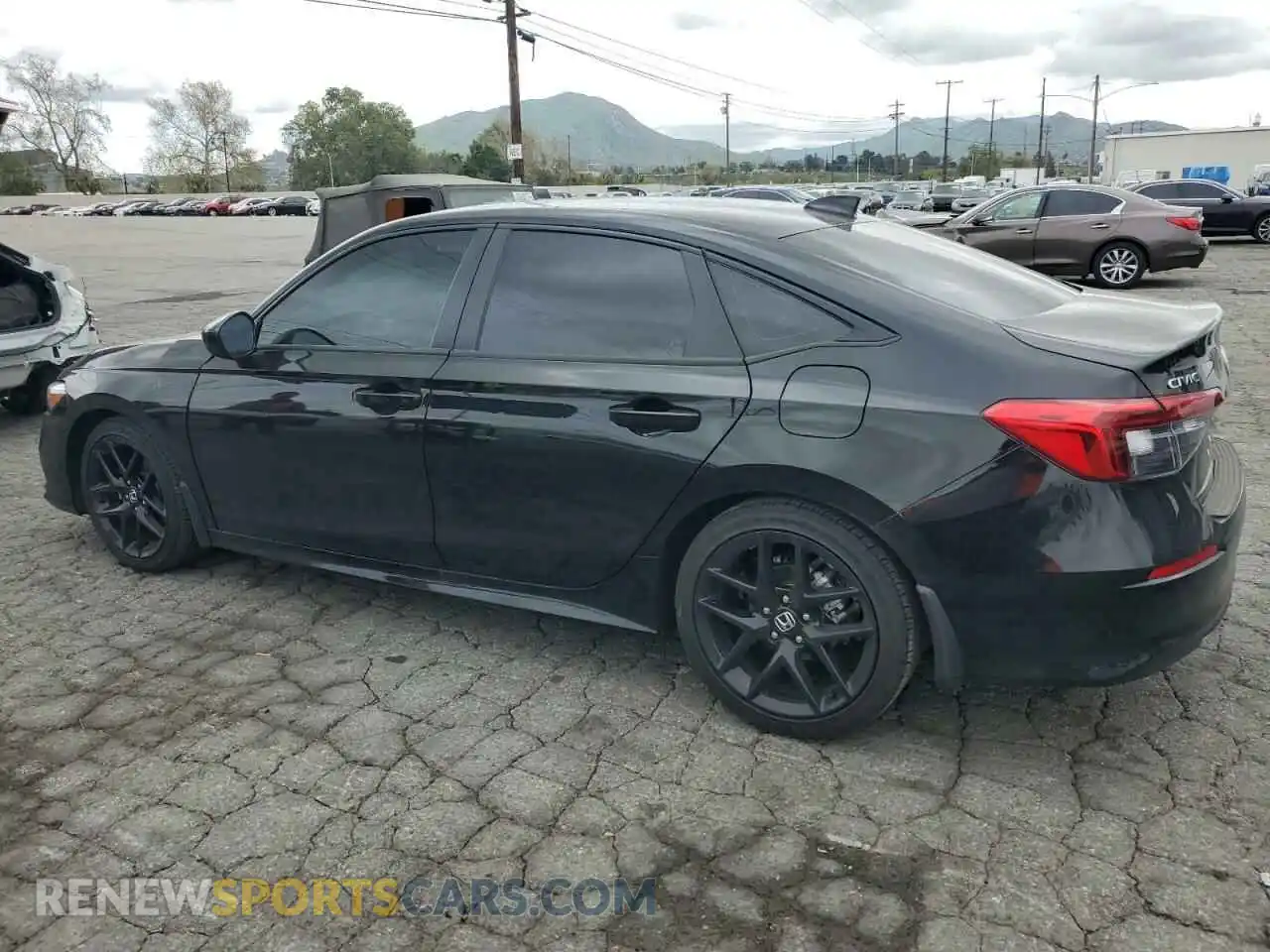 2 Photograph of a damaged car 2HGFE2F57PH557778 HONDA CIVIC 2023