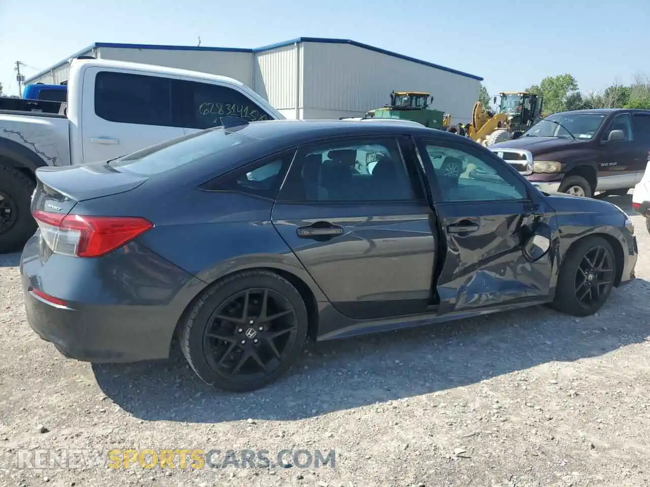 3 Photograph of a damaged car 2HGFE2F57PH563144 HONDA CIVIC 2023