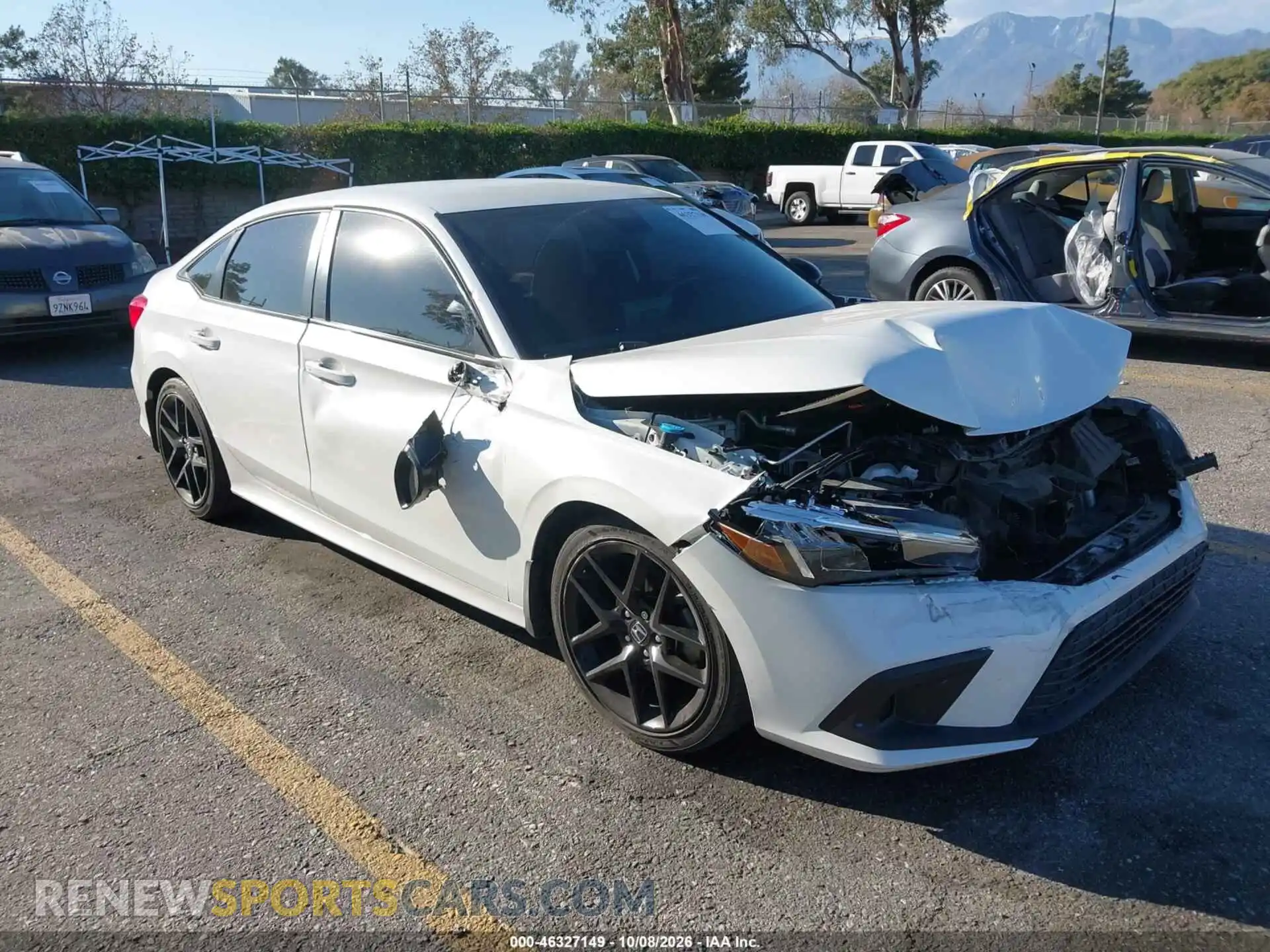 1 Photograph of a damaged car 2HGFE2F58PH508346 HONDA CIVIC 2023