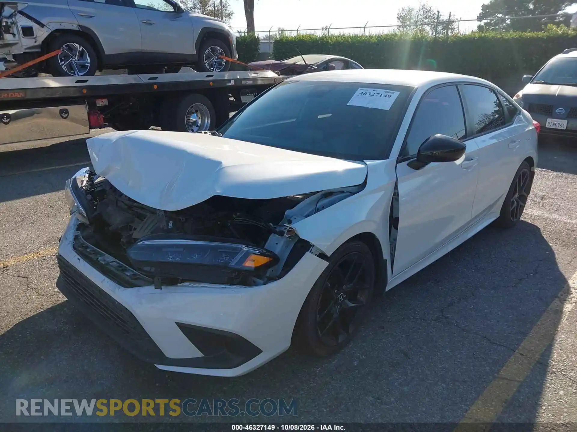 2 Photograph of a damaged car 2HGFE2F58PH508346 HONDA CIVIC 2023