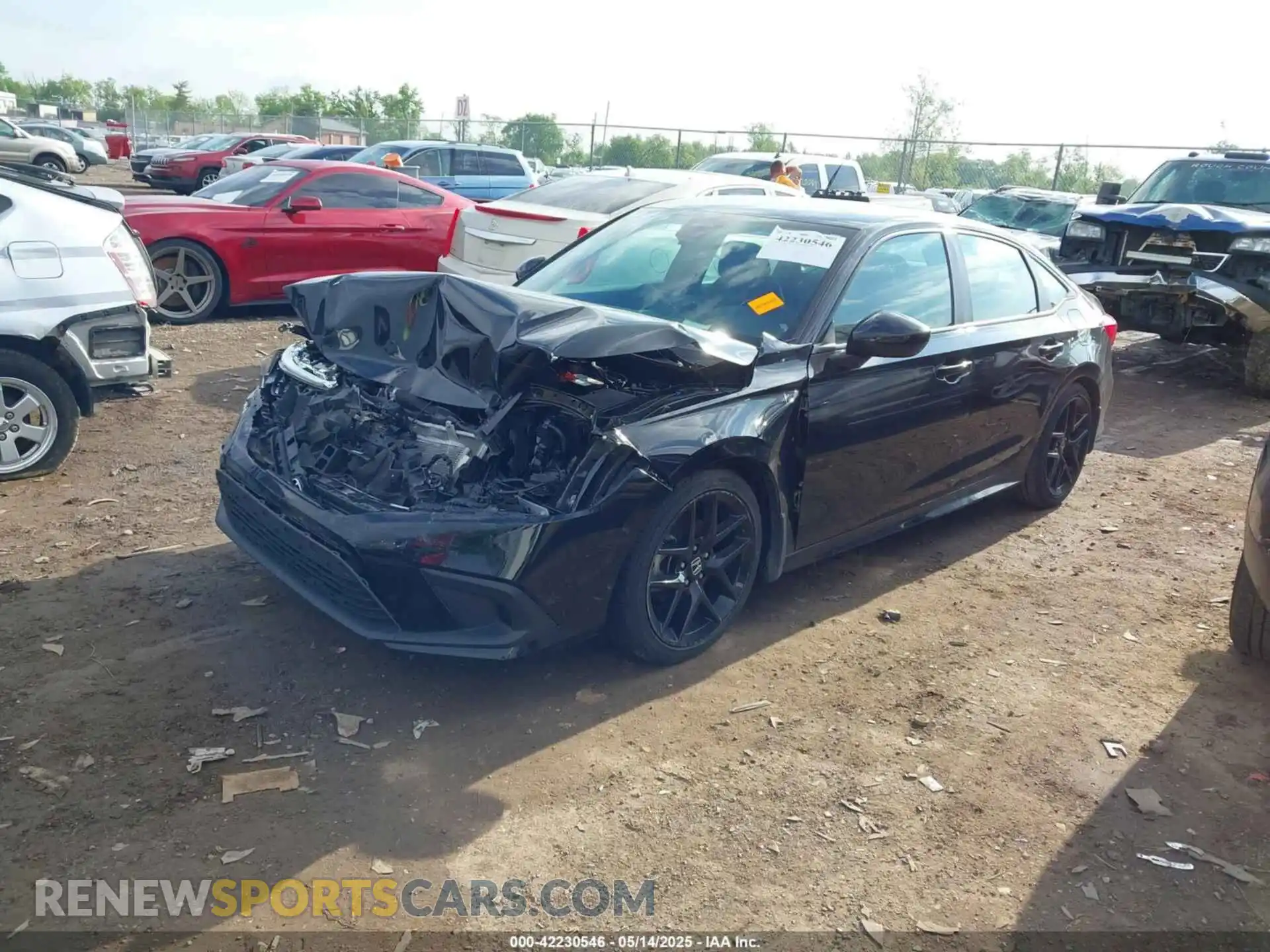 2 Photograph of a damaged car 2HGFE2F58PH508945 HONDA CIVIC 2023