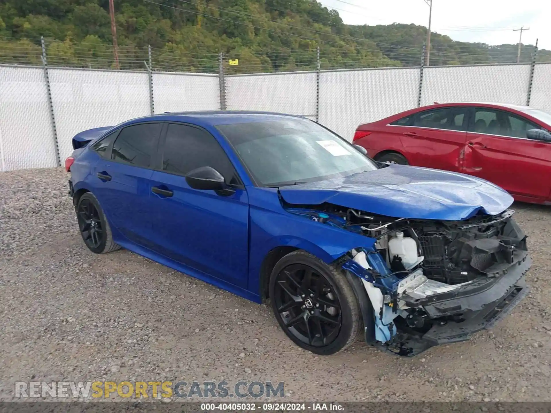 1 Photograph of a damaged car 2HGFE2F58PH518360 HONDA CIVIC 2023