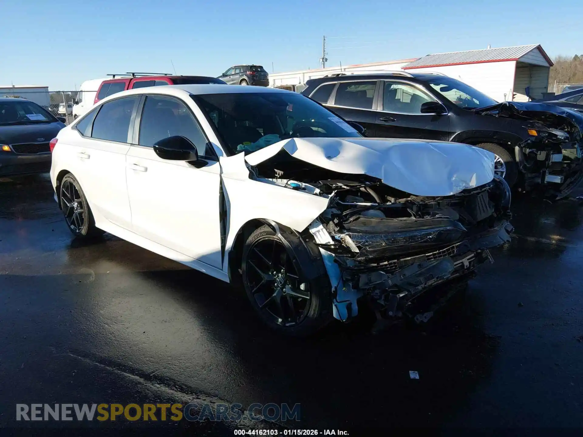 1 Photograph of a damaged car 2HGFE2F58PH527687 HONDA CIVIC 2023