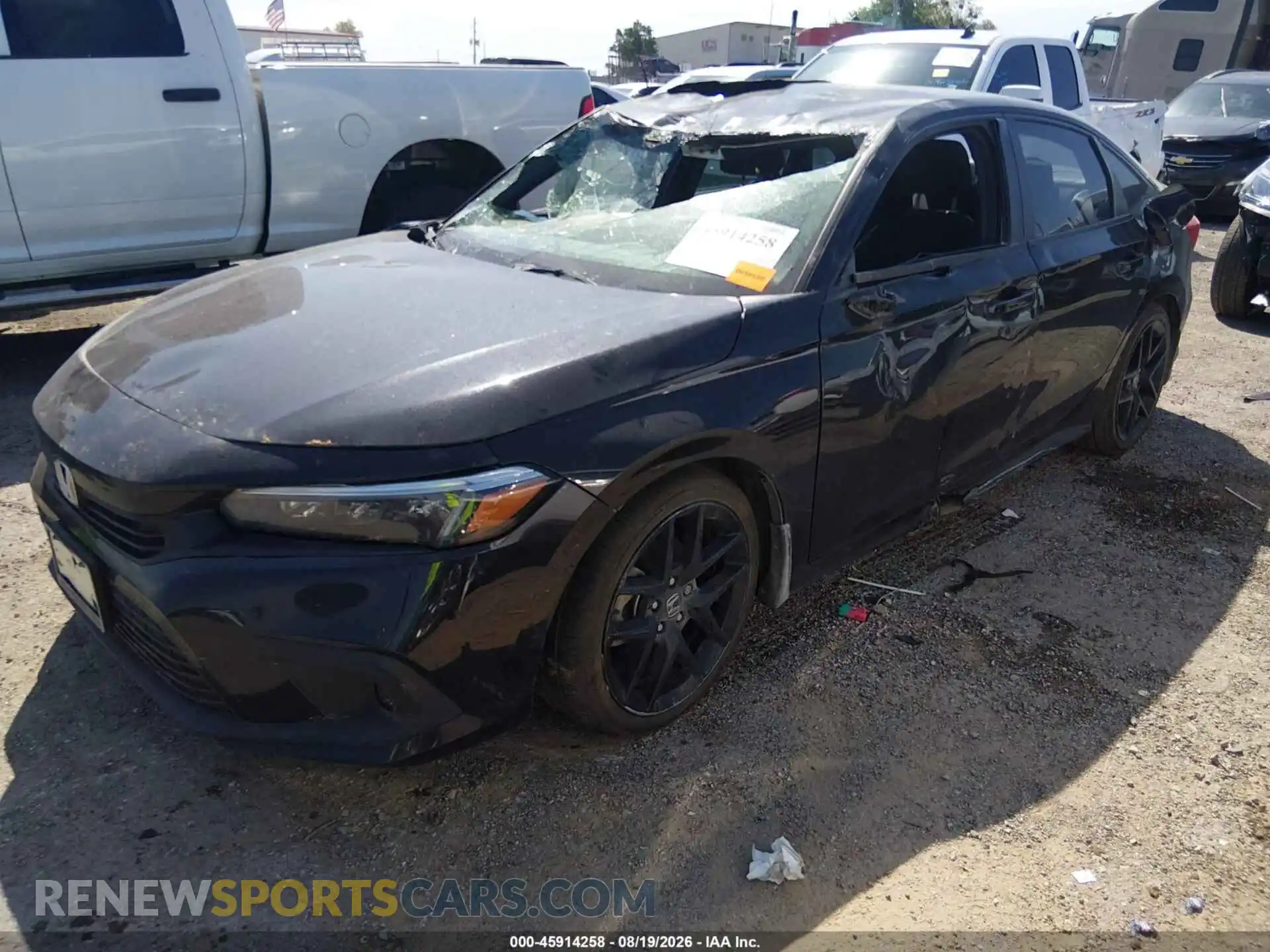 2 Фотография поврежденного автомобиля 2HGFE2F58PH528693 HONDA CIVIC 2023