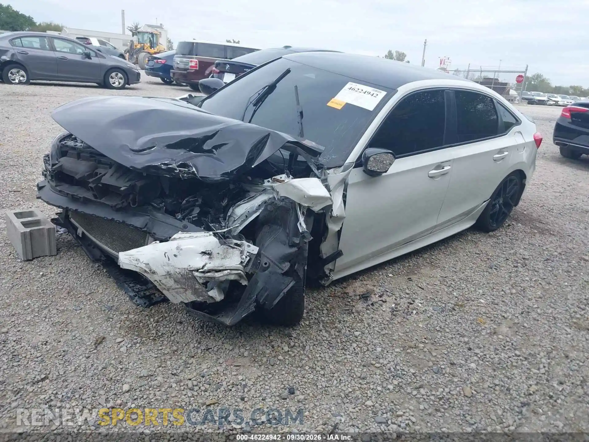 2 Photograph of a damaged car 2HGFE2F58PH528998 HONDA CIVIC 2023