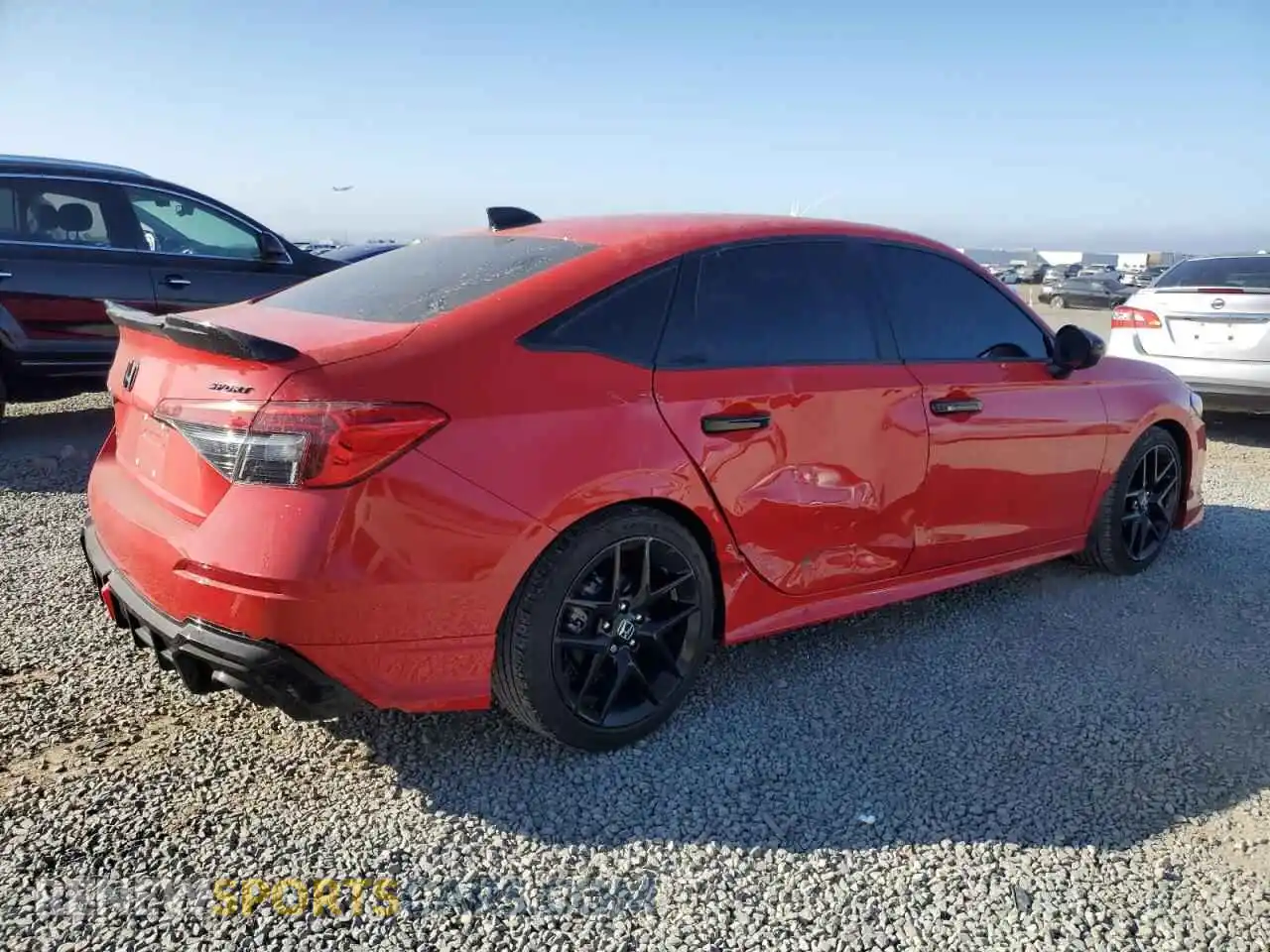3 Photograph of a damaged car 2HGFE2F58PH536700 HONDA CIVIC 2023