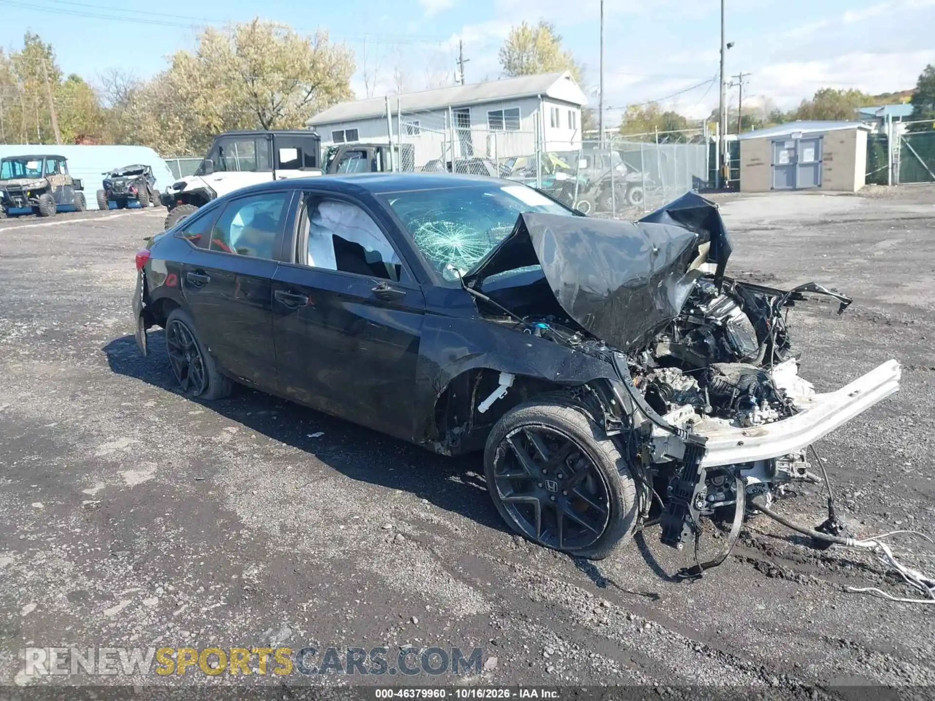 1 Photograph of a damaged car 2HGFE2F58PH544652 HONDA CIVIC 2023