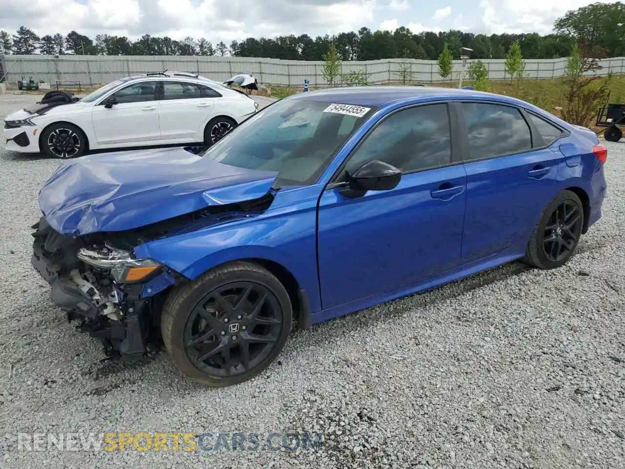 1 Photograph of a damaged car 2HGFE2F58PH546627 HONDA CIVIC 2023