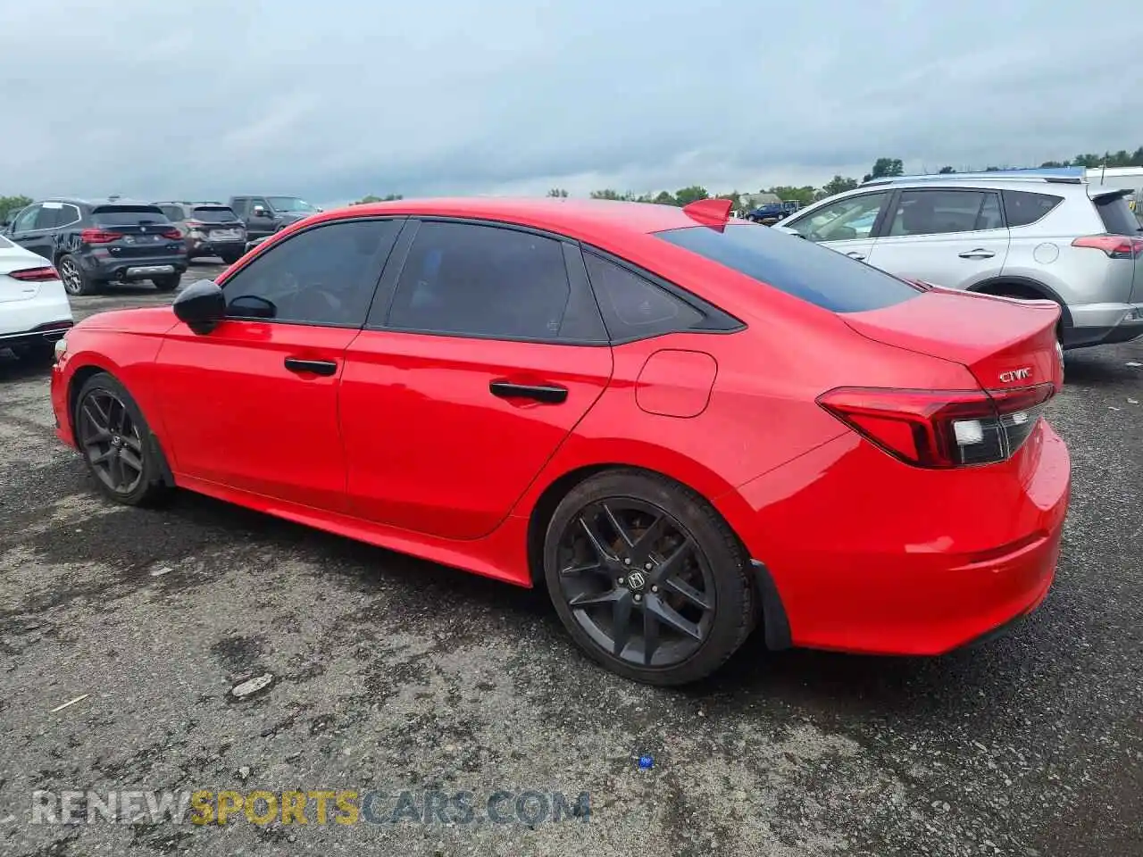 2 Photograph of a damaged car 2HGFE2F58PH546935 HONDA CIVIC 2023