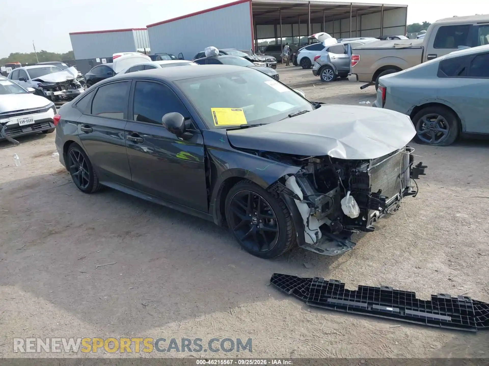 1 fotografías del automóvil dañado 2HGFE2F58PH547681 HONDA CIVIC 2023