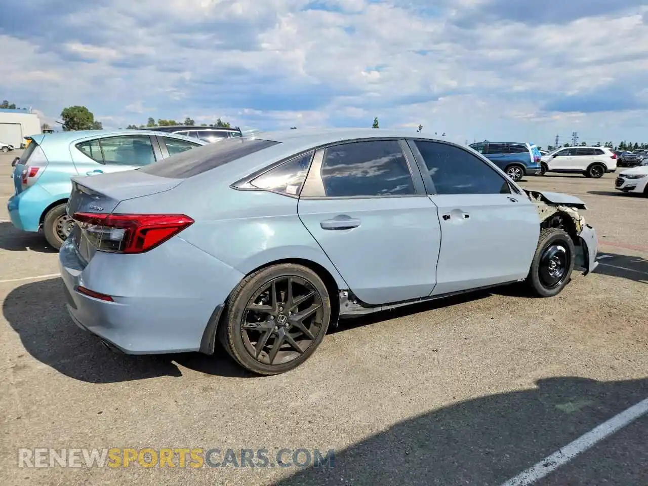 3 Photograph of a damaged car 2HGFE2F58PH555960 HONDA CIVIC 2023