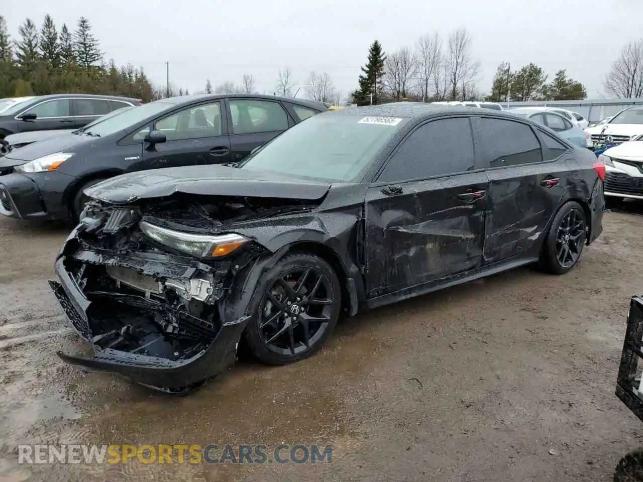 1 Photograph of a damaged car 2HGFE2F59PH108540 HONDA CIVIC 2023