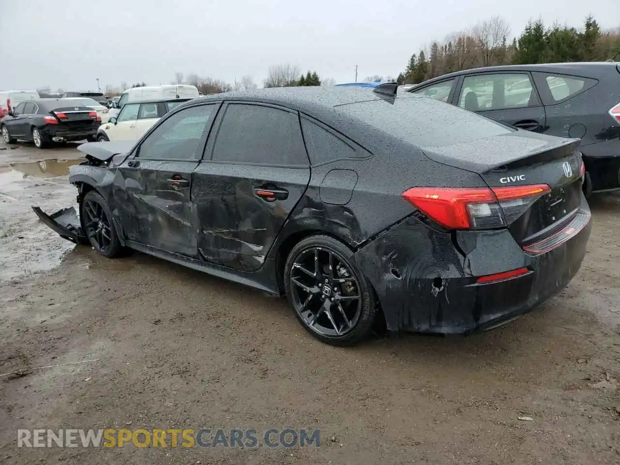 2 Photograph of a damaged car 2HGFE2F59PH108540 HONDA CIVIC 2023