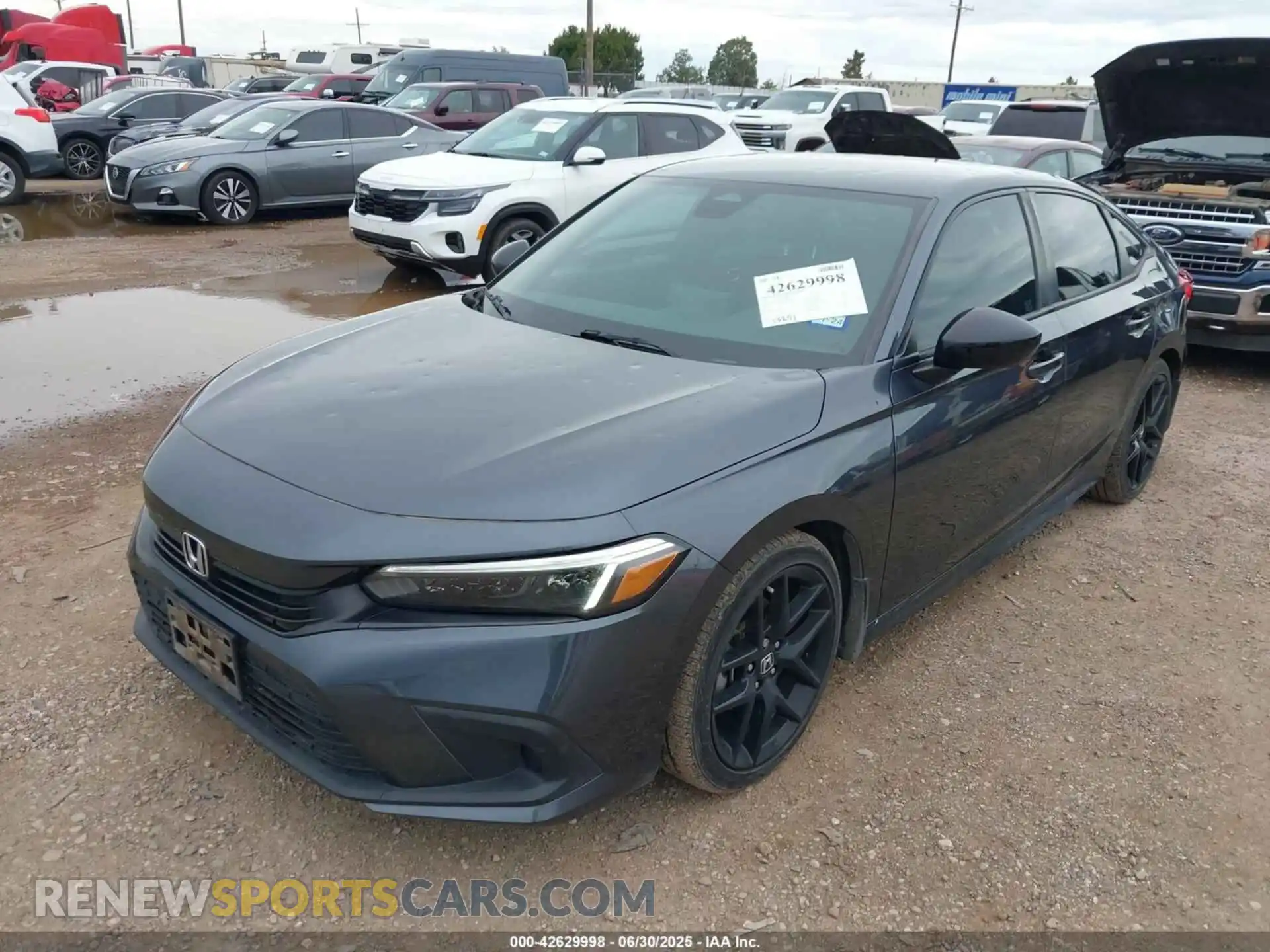 2 Photograph of a damaged car 2HGFE2F59PH502443 HONDA CIVIC 2023