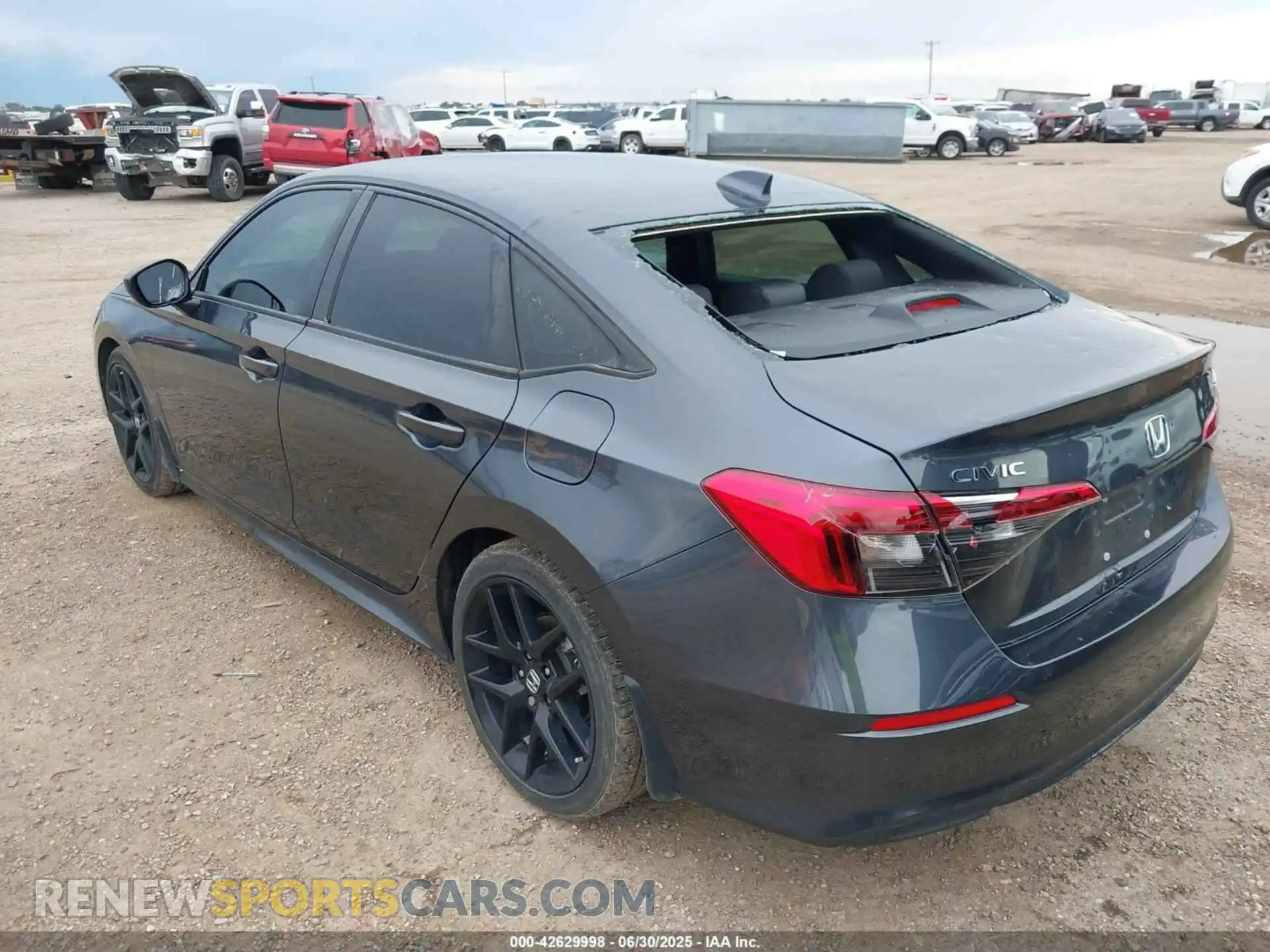 3 Photograph of a damaged car 2HGFE2F59PH502443 HONDA CIVIC 2023