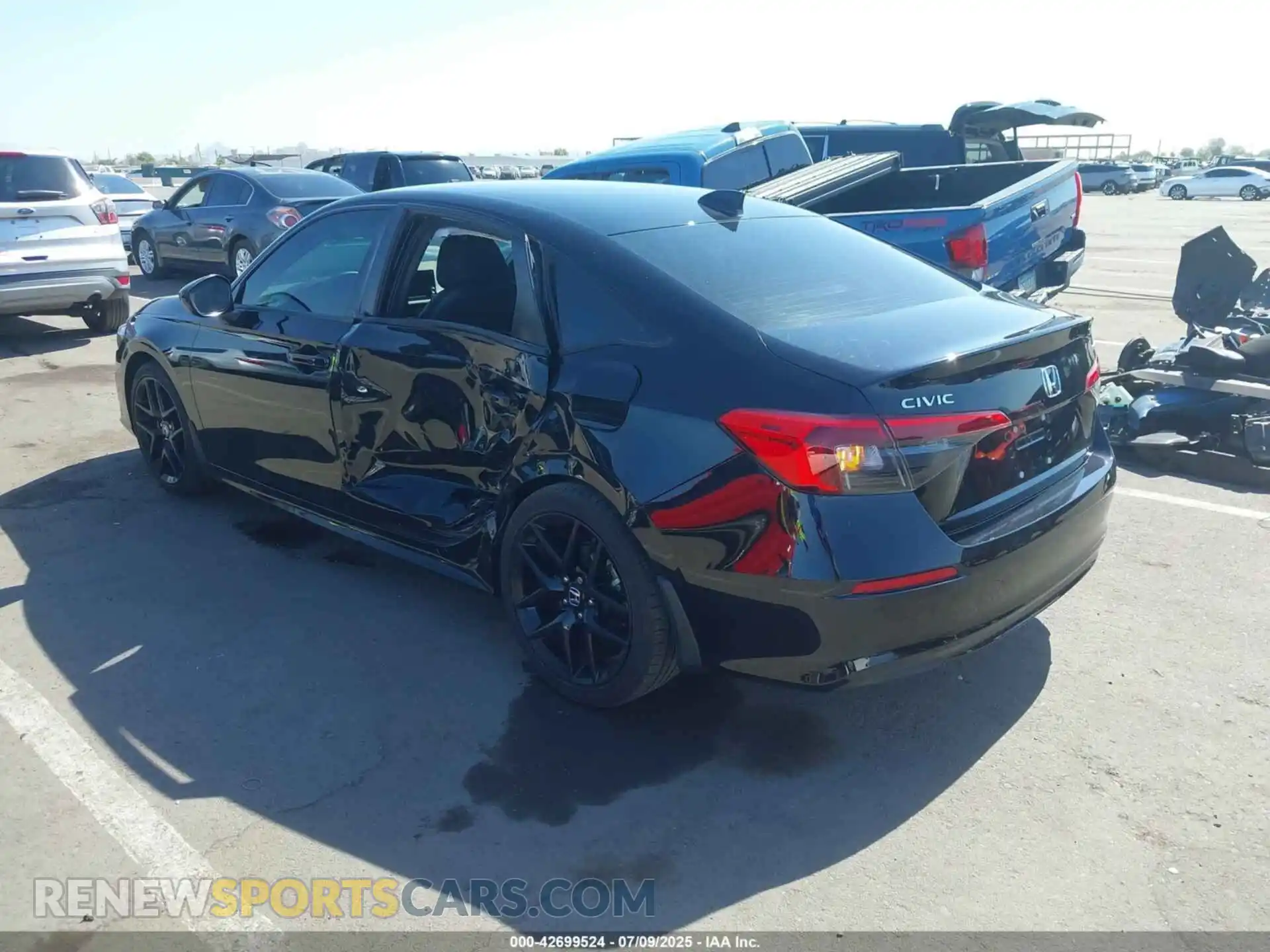 3 Photograph of a damaged car 2HGFE2F59PH503561 HONDA CIVIC 2023