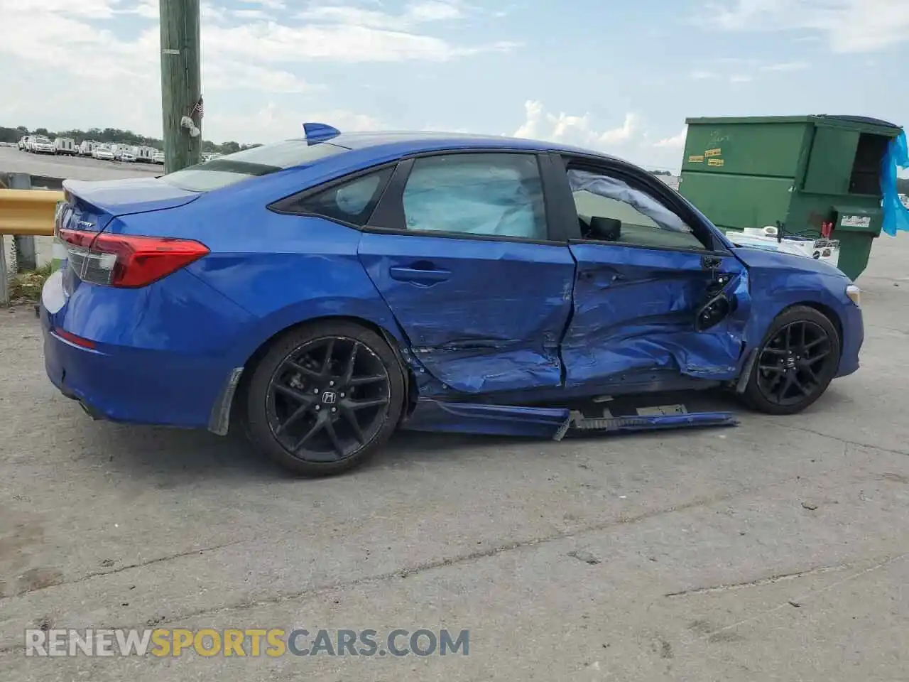 3 Photograph of a damaged car 2HGFE2F59PH503902 HONDA CIVIC 2023