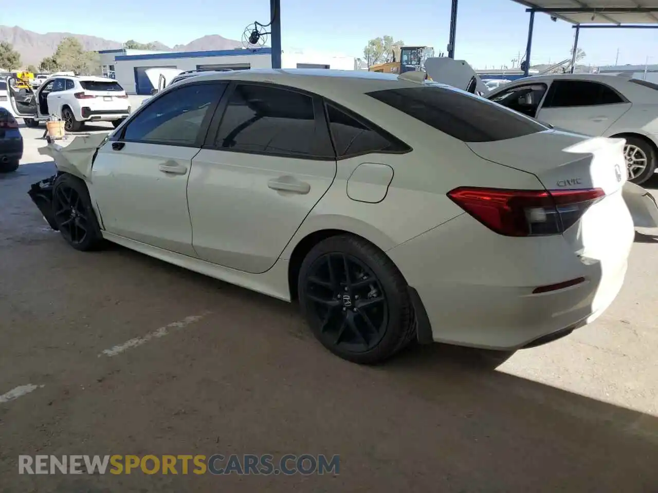 2 Photograph of a damaged car 2HGFE2F59PH511837 HONDA CIVIC 2023